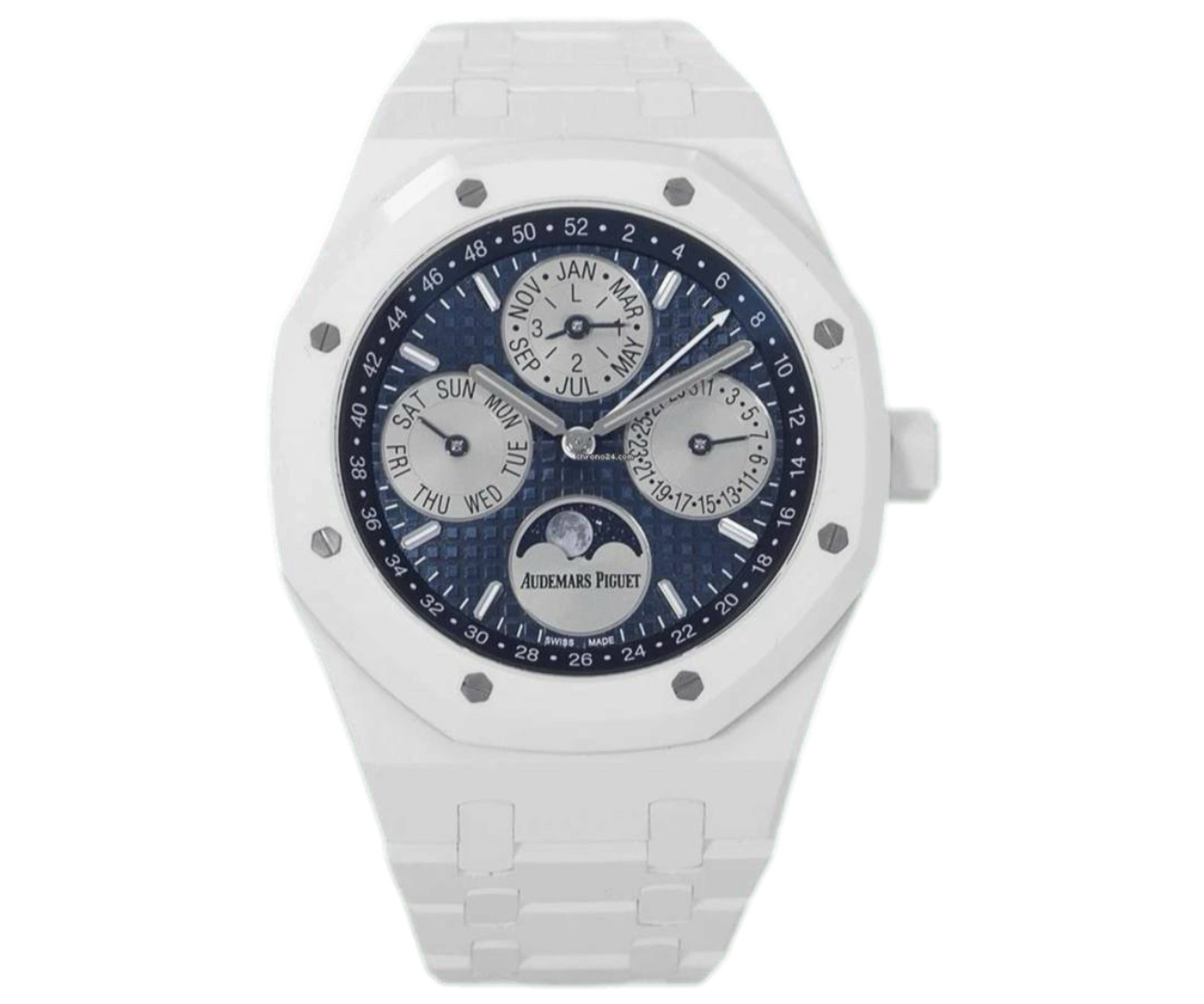 Audemars Piguet Royal Oak Perpetual Calendar White Ceramic